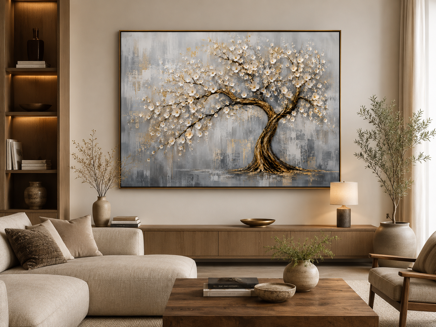 Quadro Decorativo Veado Cristalino