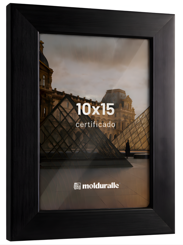 Porta Retrato - Moldura Com Vidro e Madeira
