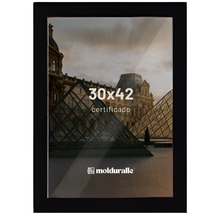 Porta Retrato 30x42 - Moldura Com Vidro e Madeira