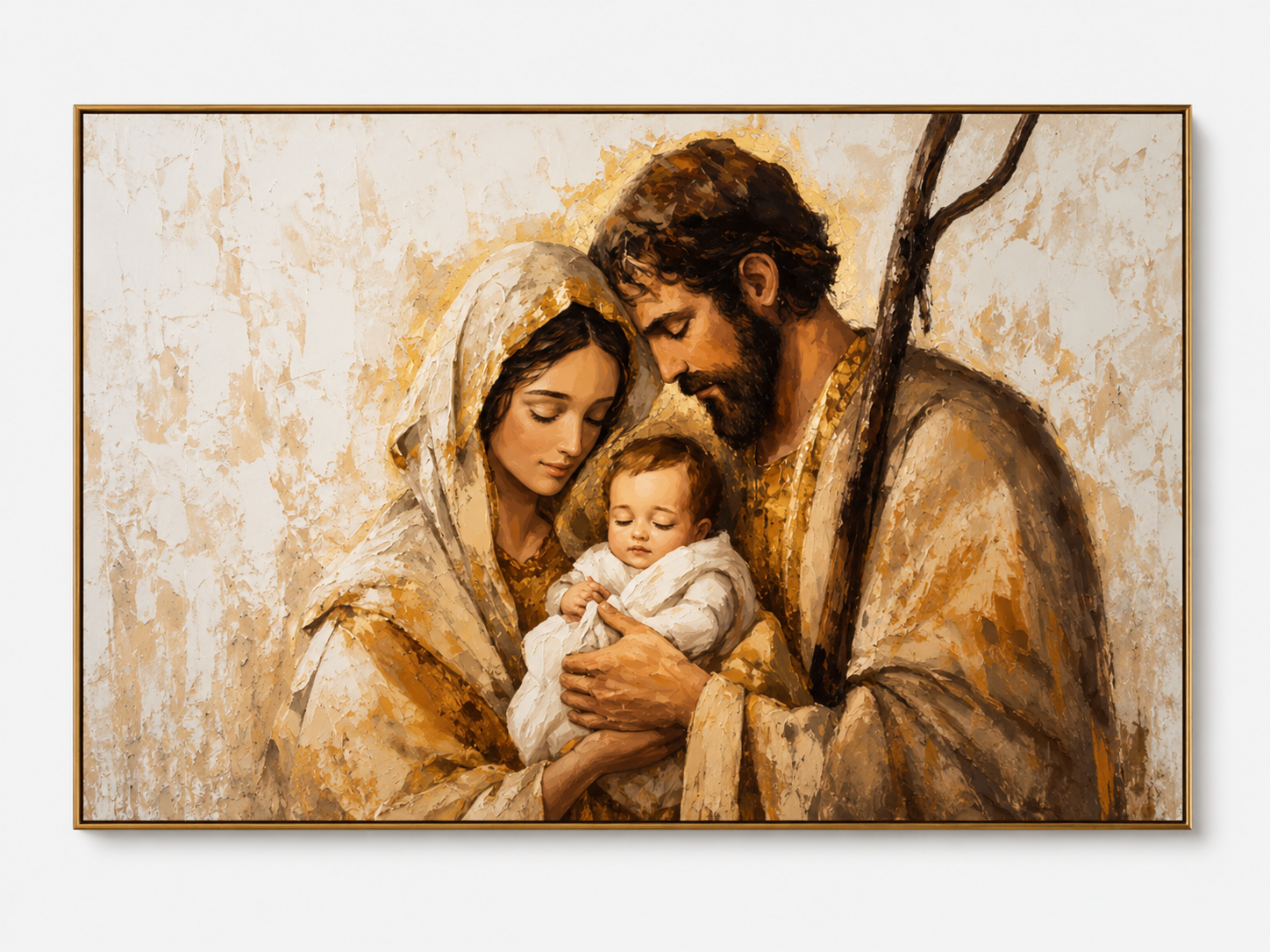 Quadro Sagrada Família em Oração