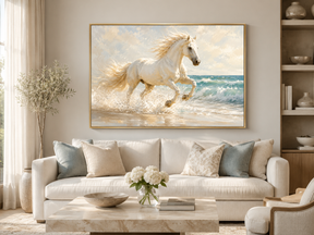 Quadro Decorativo Cervo na Floresta Encantada