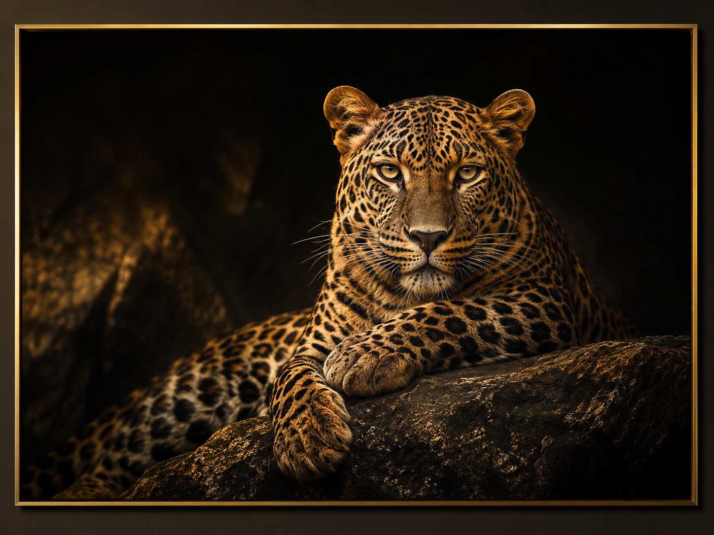 Quadro Decorativo Pavão Real Esplendoroso