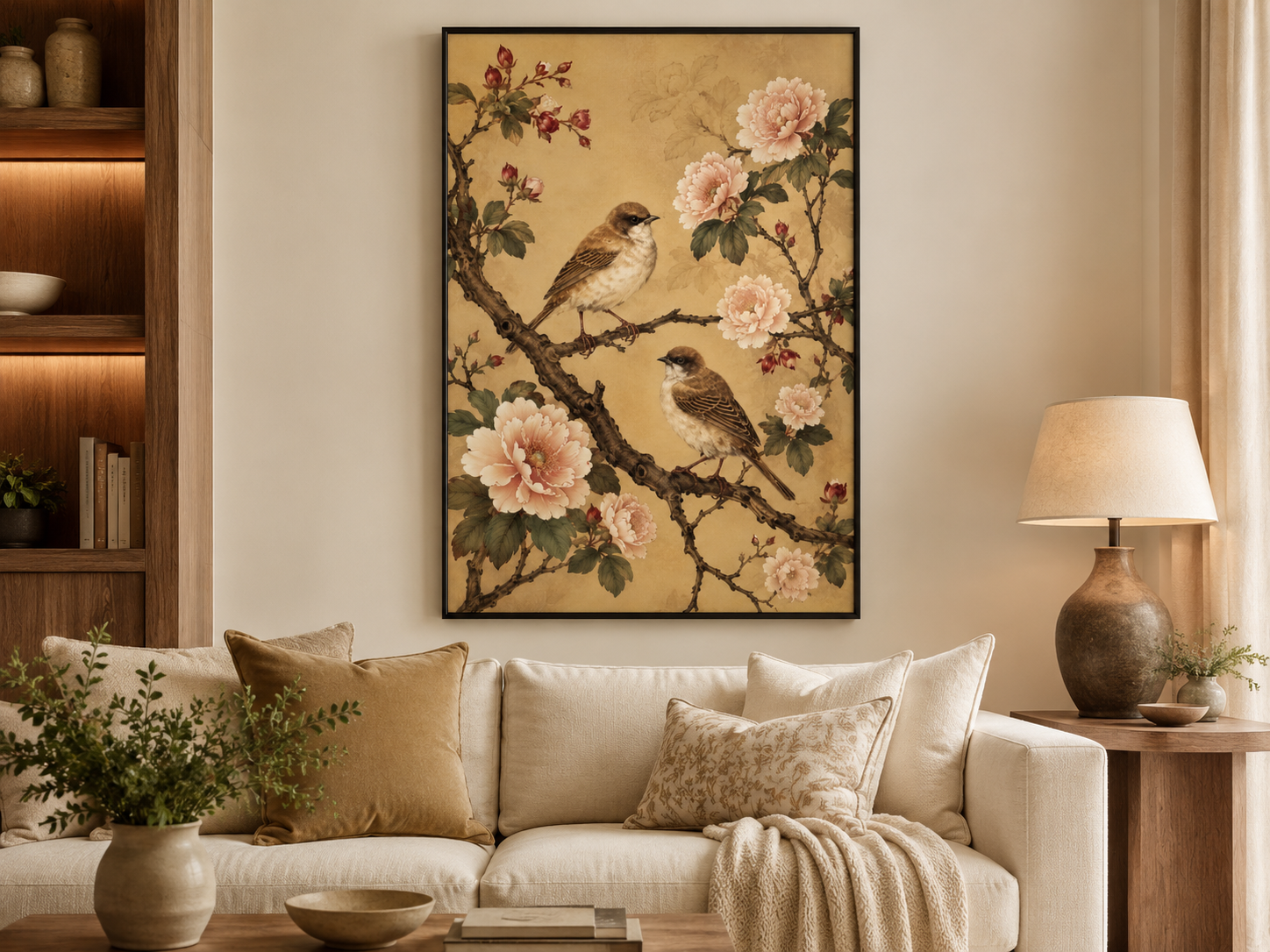 Quadro Decorativo Pantera Negra Elegância