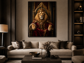 Quadro Decorativo Gato Noir Aristocrático