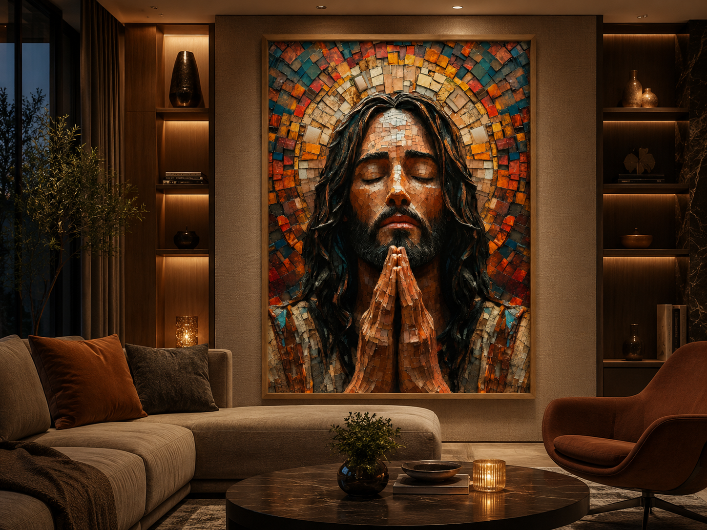 Quadro Jesus Bom Pastor
