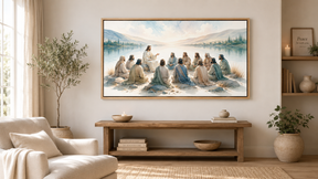 Quadro Guerreiro da Fé Armadura de Deus