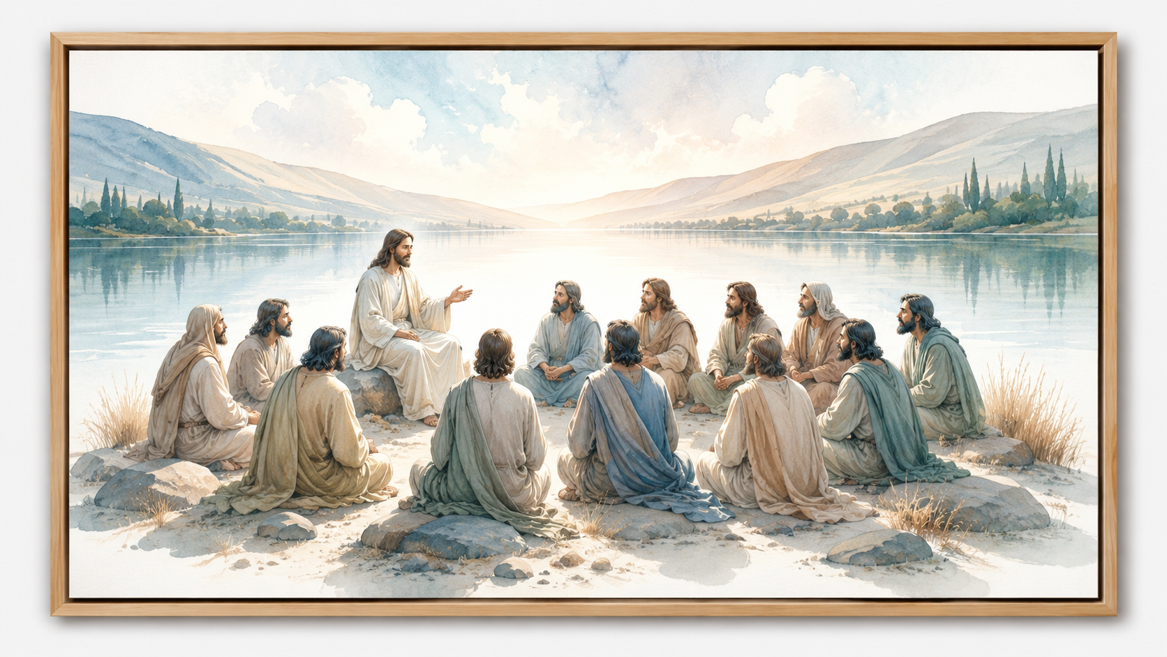 Quadro Guerreiro da Fé Armadura de Deus