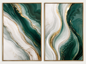 Quadro Abstrato Areia e Bronze