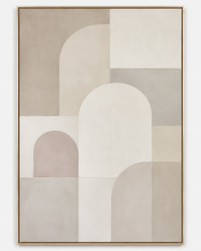 Quadro Abstrato Círculos Concêntricos Zen