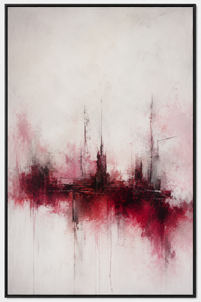 Quadro Abstrato Véu de Seda