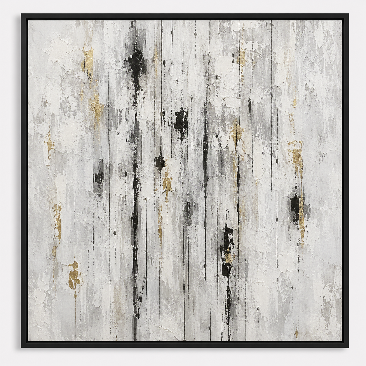 Quadro Abstrato Estrato Geológico