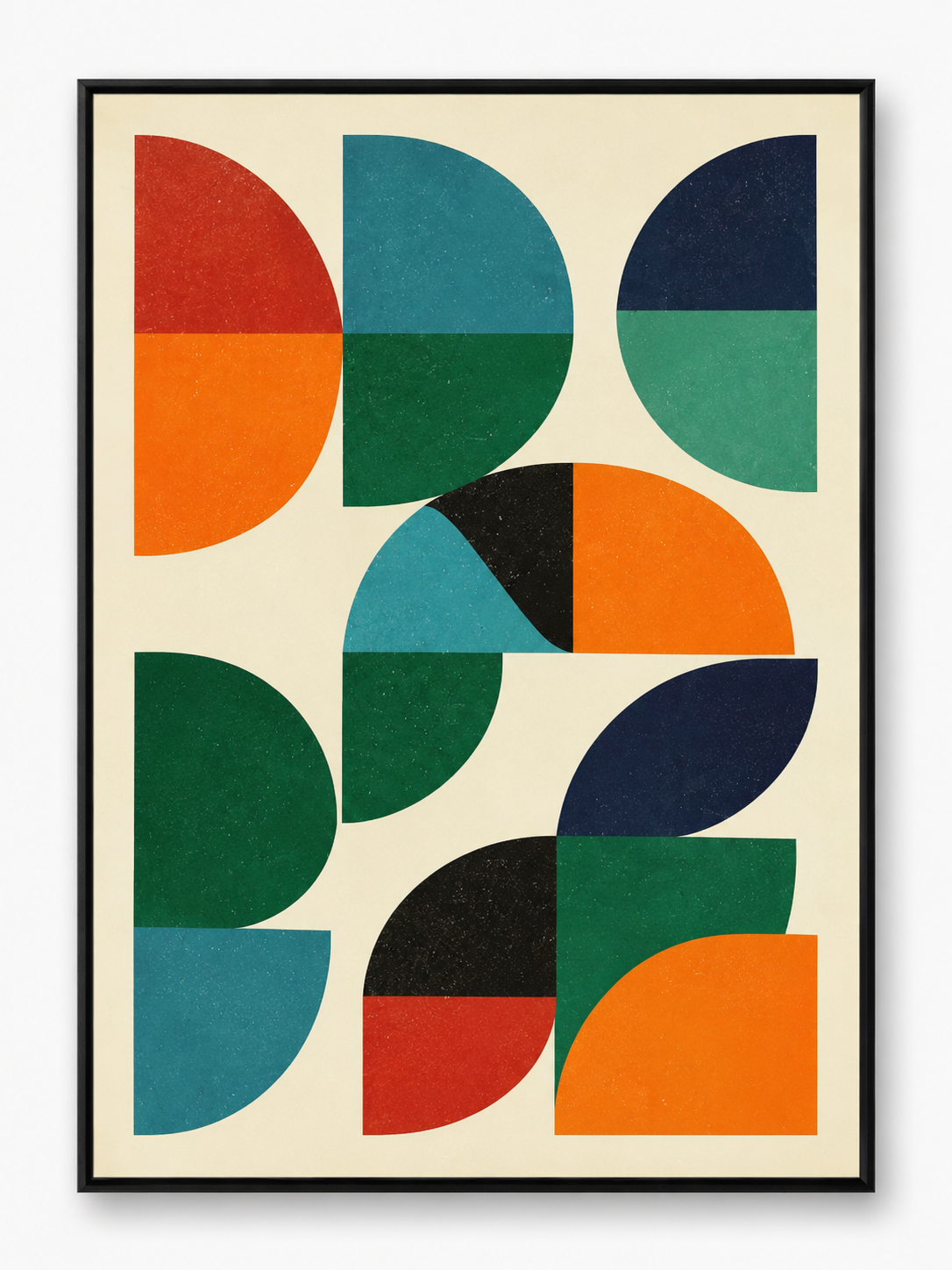 Quadro Abstrato Dança das Cores