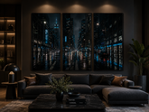 Quadro Dubai Futurista