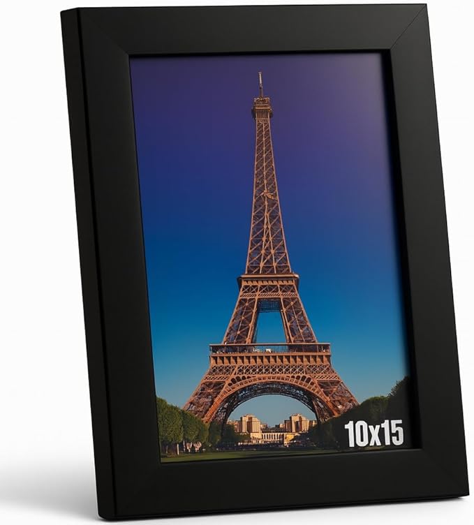 Porta Retrato 10x15 - Moldura Com Vidro e Madeira