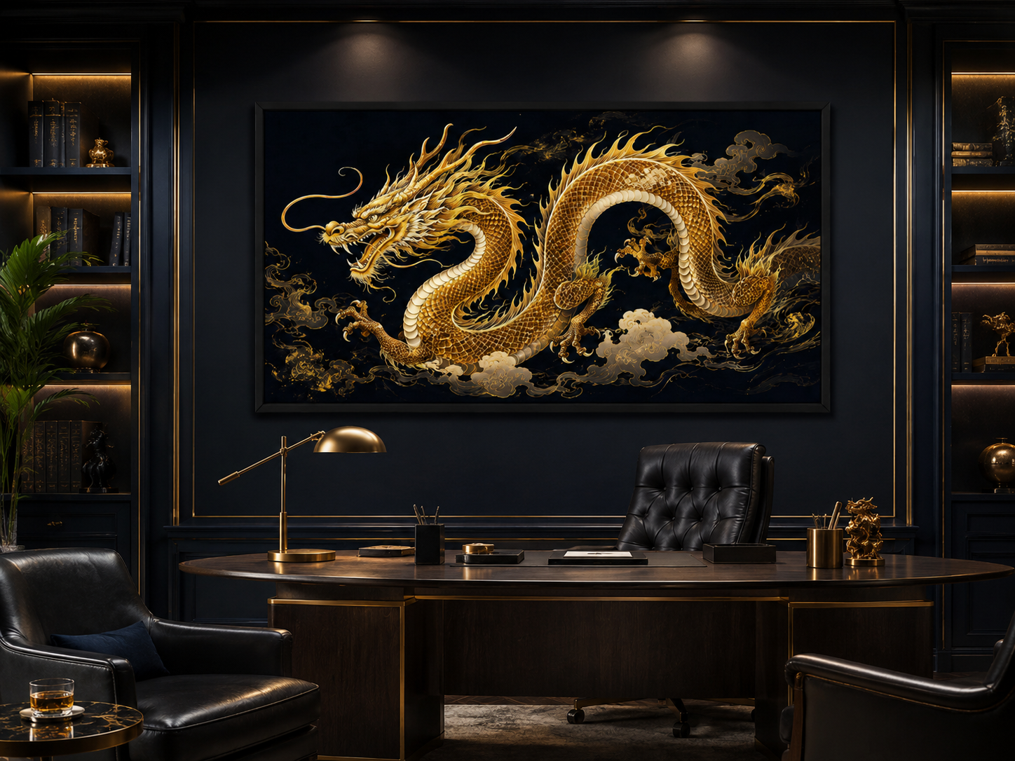 Quadro Jardim Japonês Contemplação