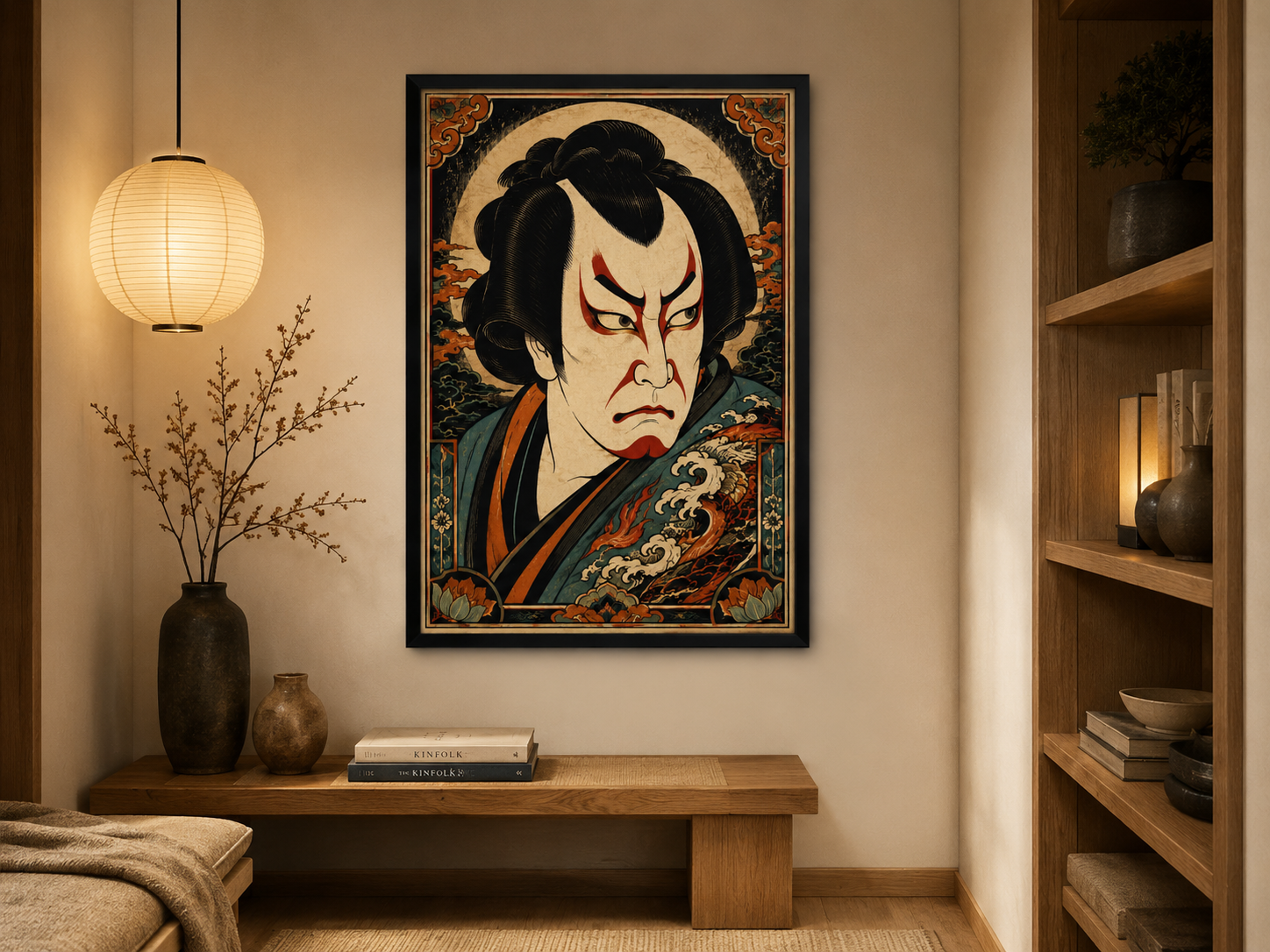 Quadro Tigre Chinês Guardião