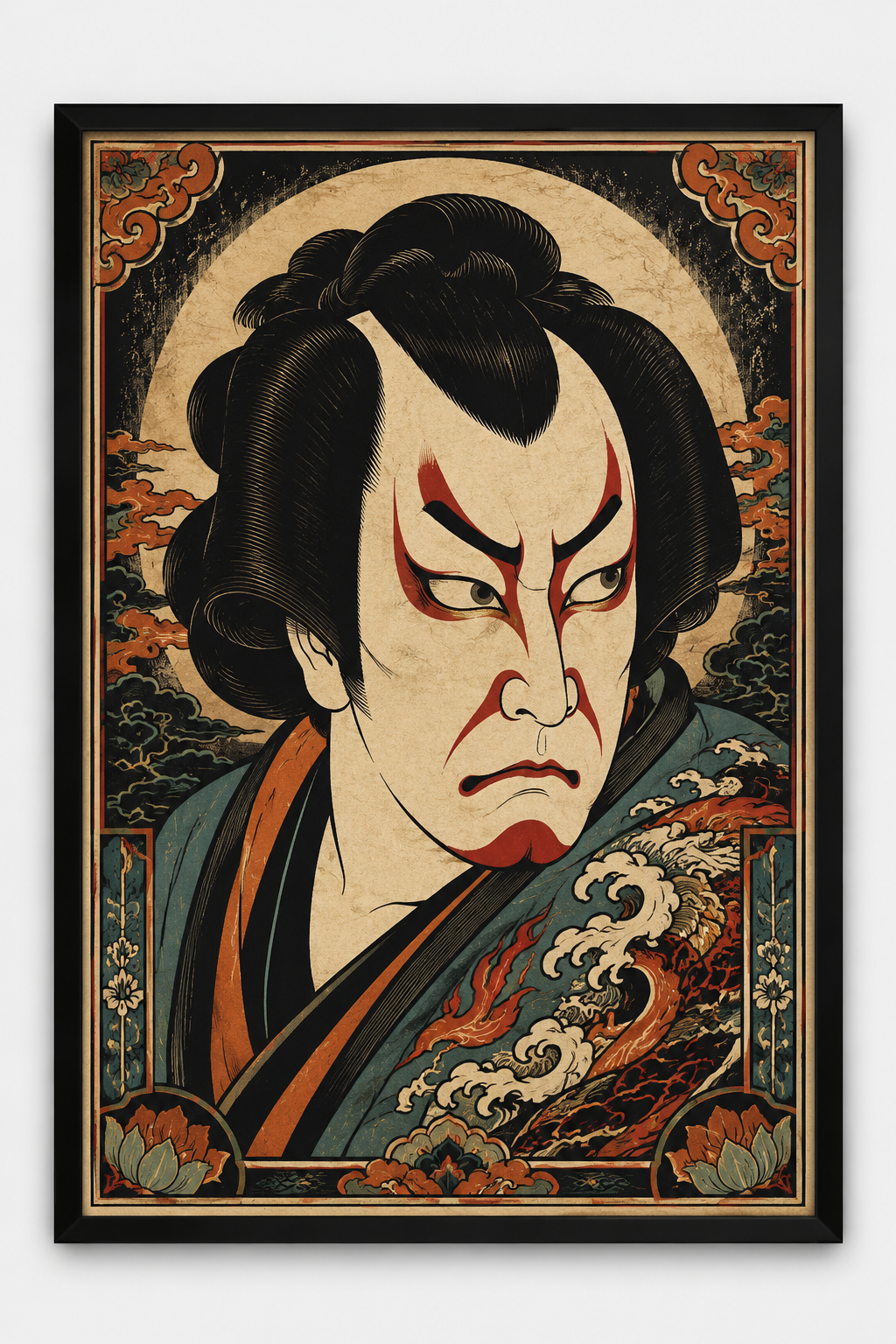 Quadro Tigre Chinês Guardião