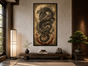 Quadro Onda de Kanagawa Moderna