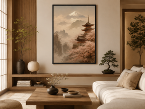 Quadro Máscara Kabuki Japonesa