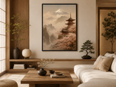 Quadro Máscara Kabuki Japonesa