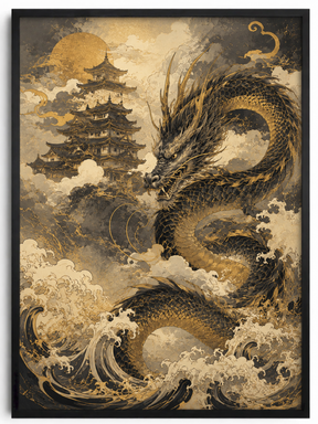 Quadro Paisagem Chinesa Shanshui