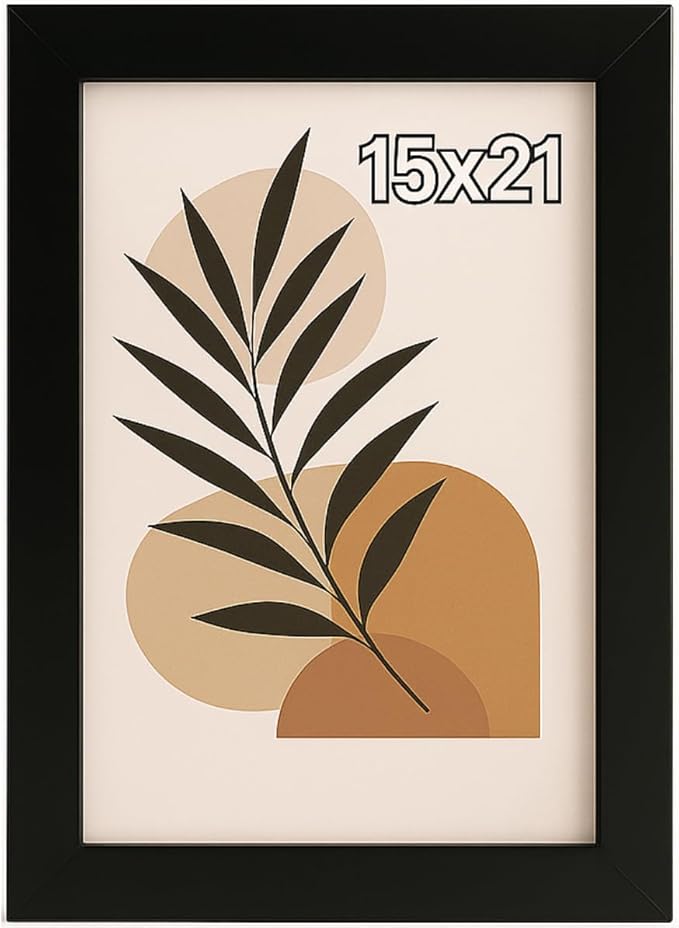 Porta Retrato 15x21 - Moldura Com Vidro e Madeira