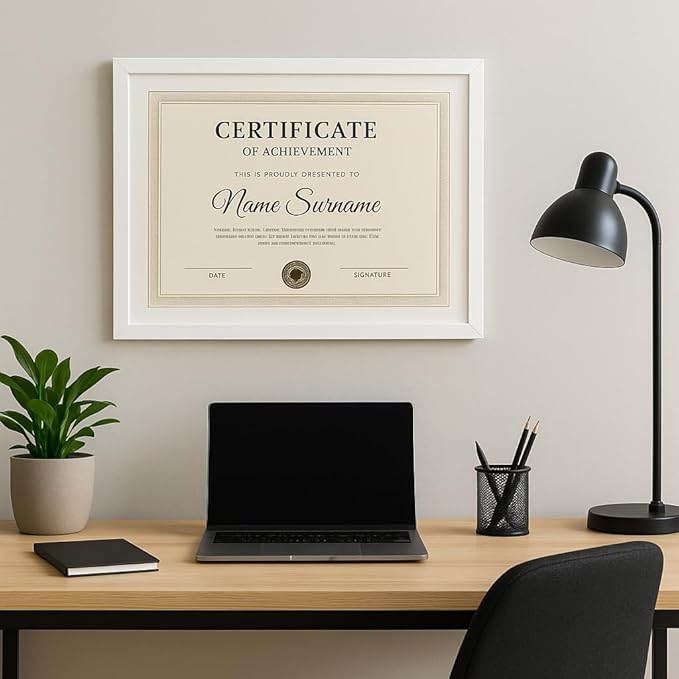 Porta Retrato 21x30 - Moldura Com Vidro e Madeira