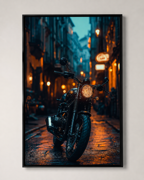 Quadro Dodge Challenger Preto Matte