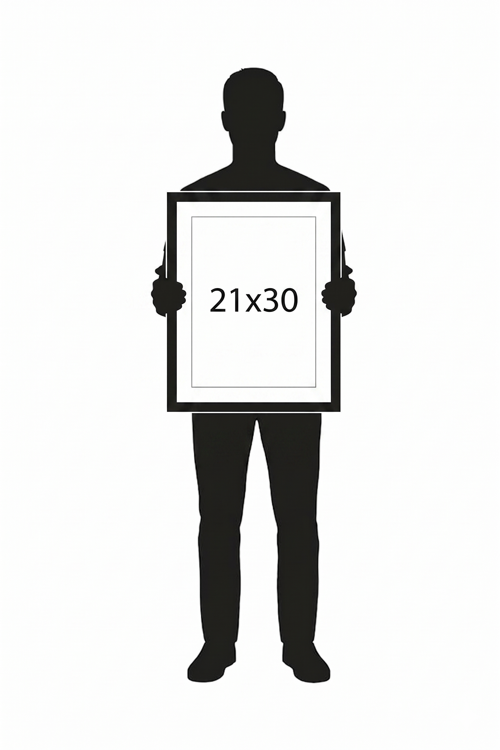 Porta Retrato - Moldura Com Vidro e Madeira