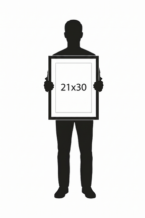 Porta Retrato - Moldura Com Vidro e Madeira